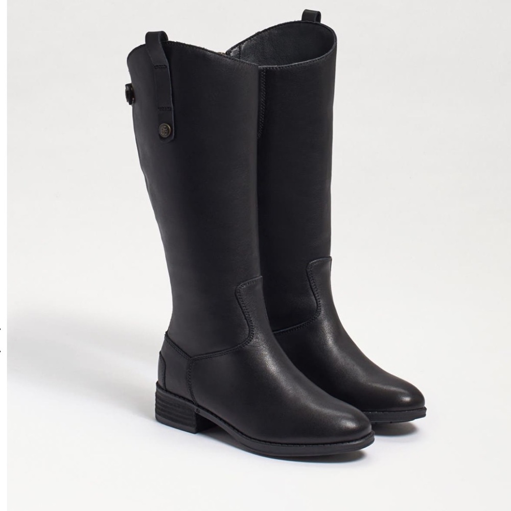 Sam Edelman Girls Riding Boots sz 3 Penny Black NEW